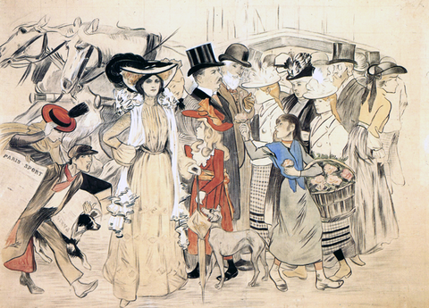 Théophile Steinlen La Rue 1 - Place Mat