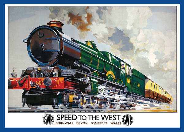 British Railways - Speed To The West Placemat