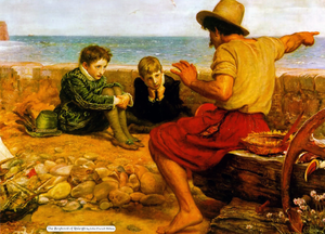 The Boyhood of Raleigh by John Everett Millais - Place Mat