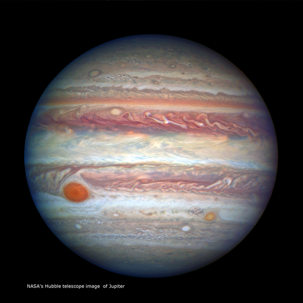 Hubble Space Telescope Image - Jupiter Placemat