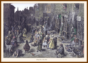 Gustave Doré Dudley Street, Seven Dials - Place Mat