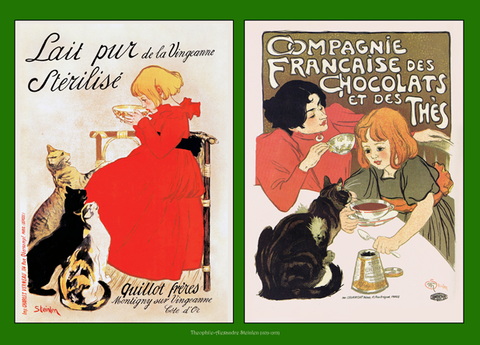 Théophile Steinlen Chocolats & Lait - Place Mat