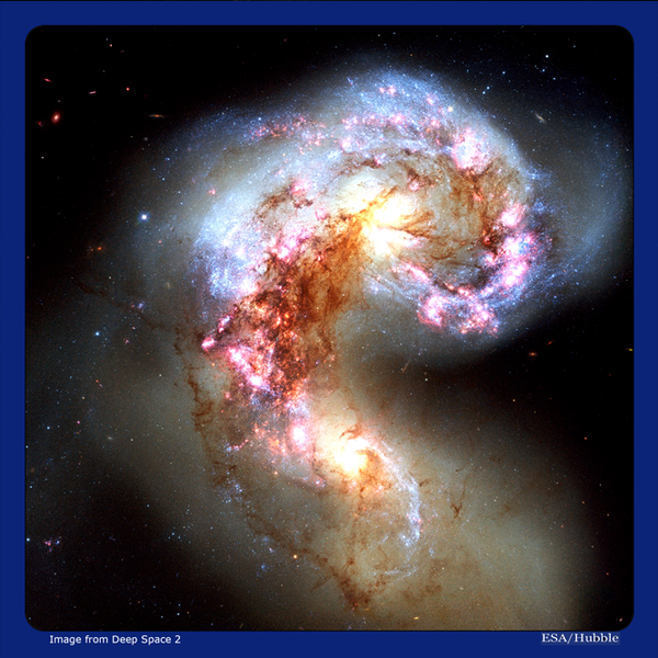 Hubble Space Telescope Image - Deep Space 2 Placemat