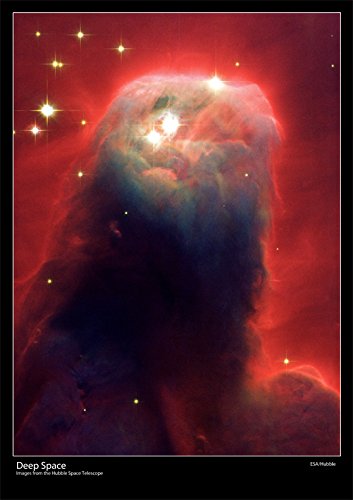 Hubble Space Telescope Poster - Gas and Dust