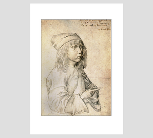 Durer Self-Portrait at the age of 13 Print