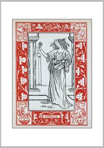 Shakespeare's Heroines Ophelia Print