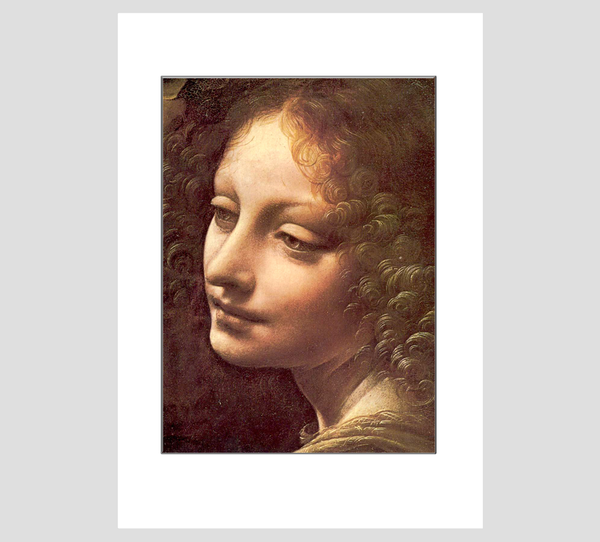 Leonardo da Vinci Head of a Woman Print