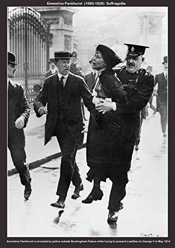 Suffragette Emmeline Pankhurt A2 Poster