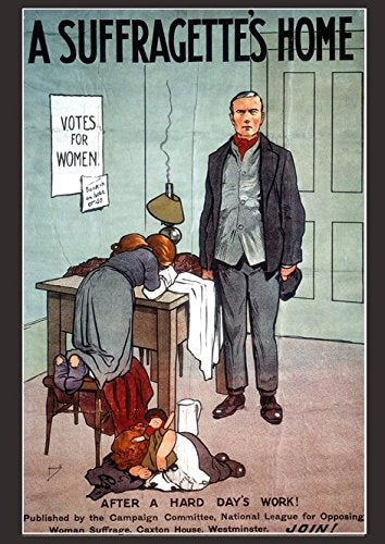A Suffragette's Home - A2 Poster