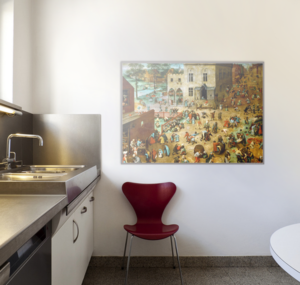 Pieter Bruegel the Elder Children's Games Poster