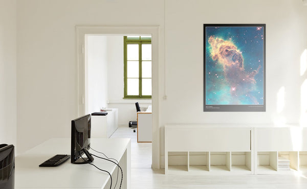 Hubble Space Telescope Poster - Jet in the Carina Nebula