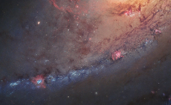 Hubble Space Telescope Poster - Galaxy M106