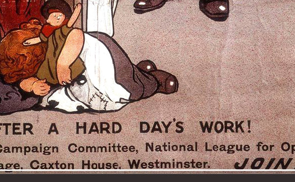 A Suffragette's Home - A2 Poster
