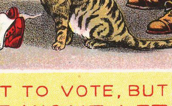 I want to vote, but my wife wont let me A2 Poster