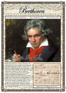 Beethoven A2 Poster