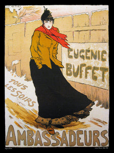 Chromaluxe Print: Lucien Metivet 'Eugenie Buffet'