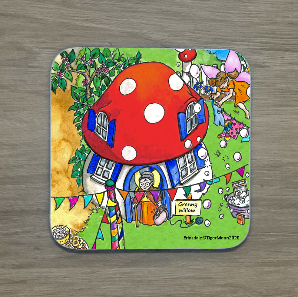 Erinsdale Granny Willow's Cottage Coaster