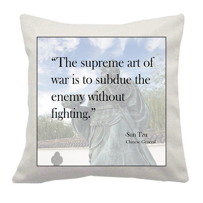 Sun Tzu Cushion Cover