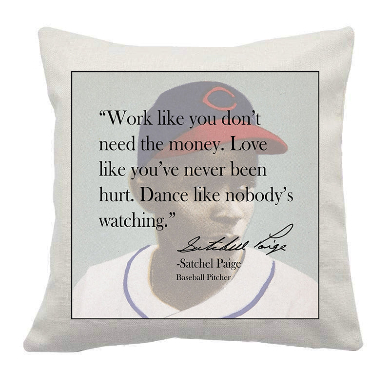 Satchel Paige Cushion Cover