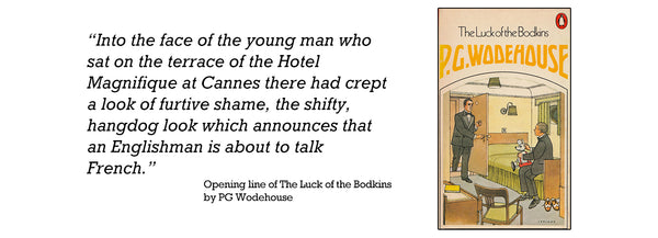 The Luck of the Bodkins, P G Wodehouse Mug