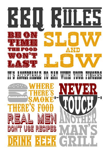 BBQ Rules