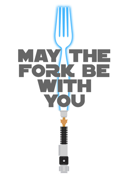 May The Fork Be With You - Obi-Wan Kenobi