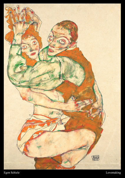 Egon Schiele: Set of 10 A3 Posters