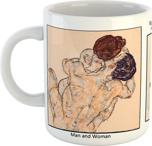 Egon Schiele Man & Woman Mug