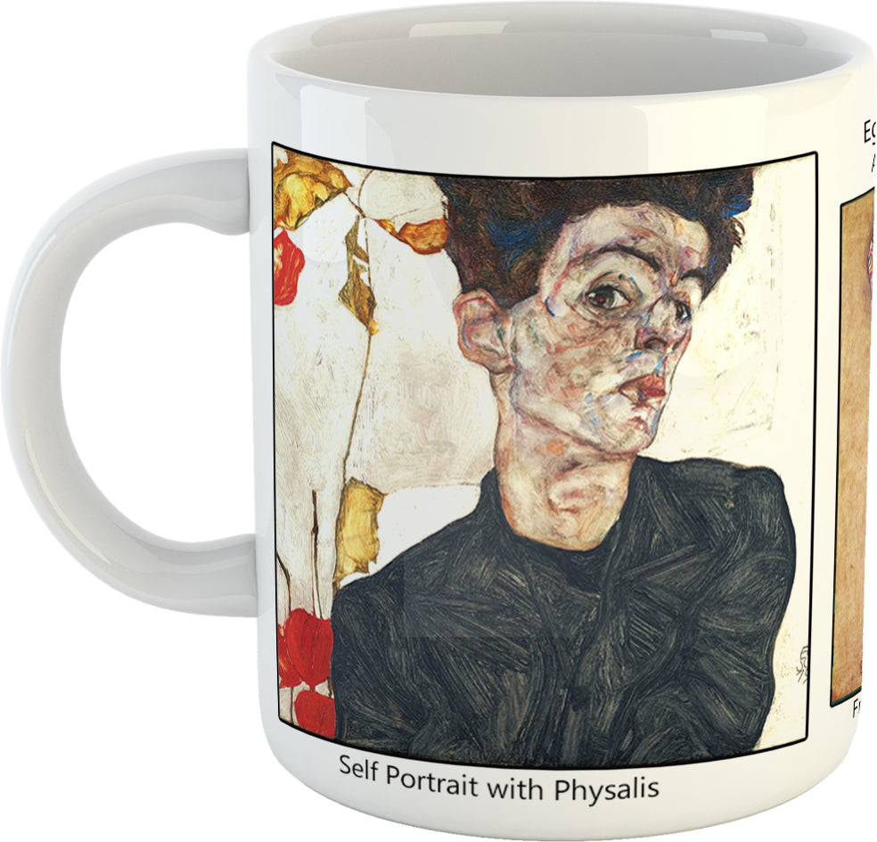 Egon Schiele Seated Woman Mug