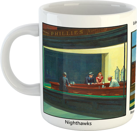 Edward Hopper Nighthawks Mug
