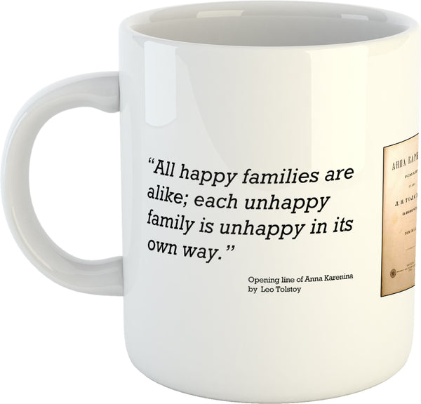 Anna Karenina, Leo Tolstoy Mug