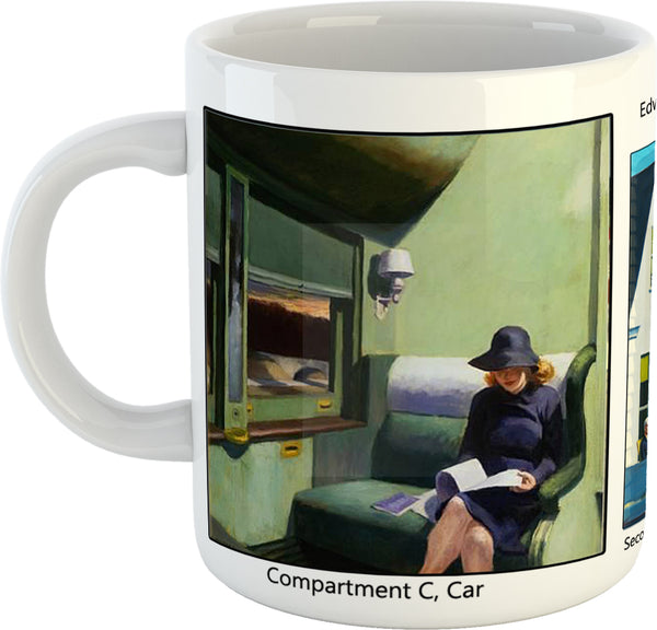 Edward Hopper Room in New York Mug