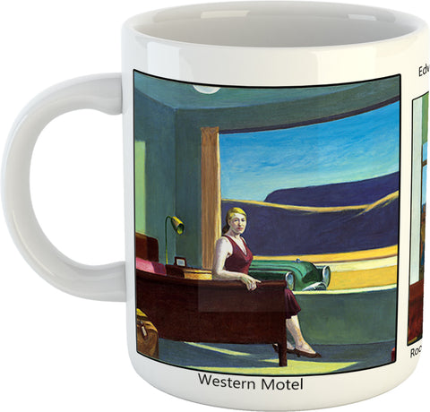 Edward Hopper Western Motel Mug