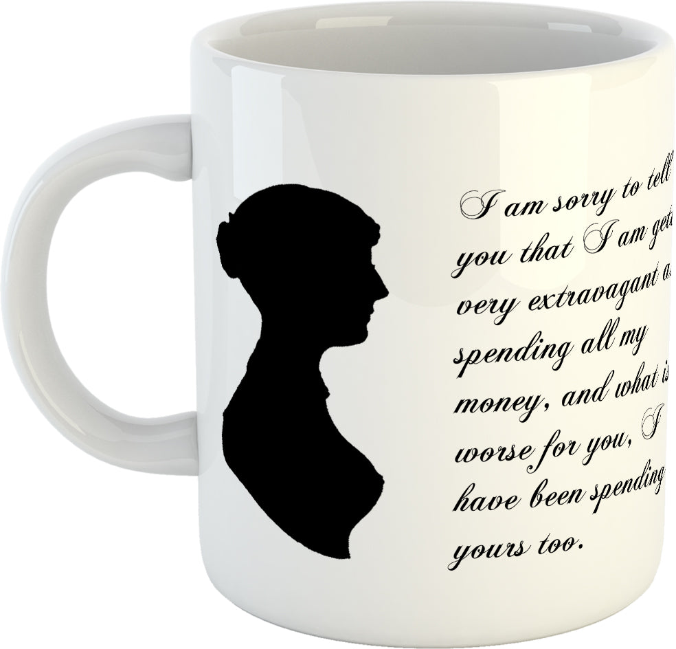 Jane Austen "I am sorry to tell you..." Mug