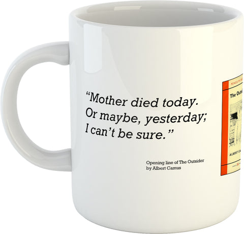 The Outsider, Albert Camus Mug