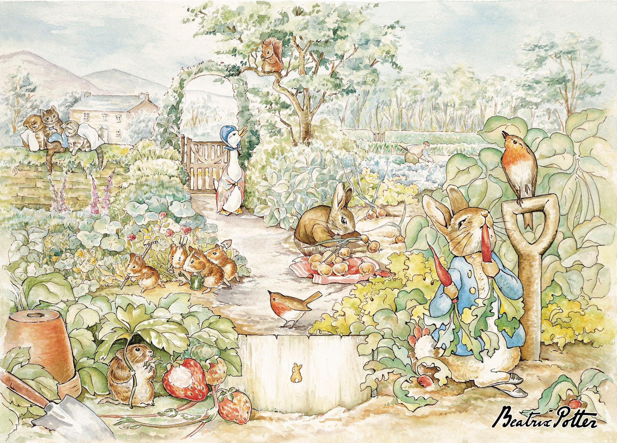 Beatrix Potter The Tale of Peter Rabbit Placemat