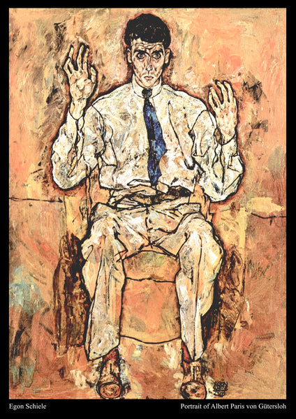 Egon Schiele: Set of 10 A3 Posters