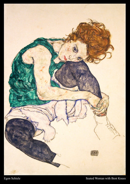 Egon Schiele: Set of 10 A3 Posters