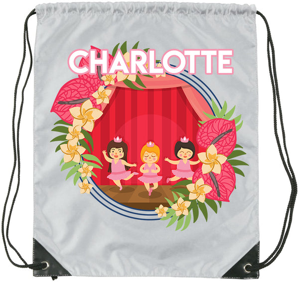 Ballerina Personalised Bag & Bottle Set