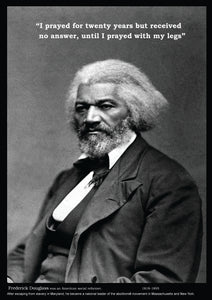 Frederick Douglas - Black Icons of History - A2 Wall Art Poster