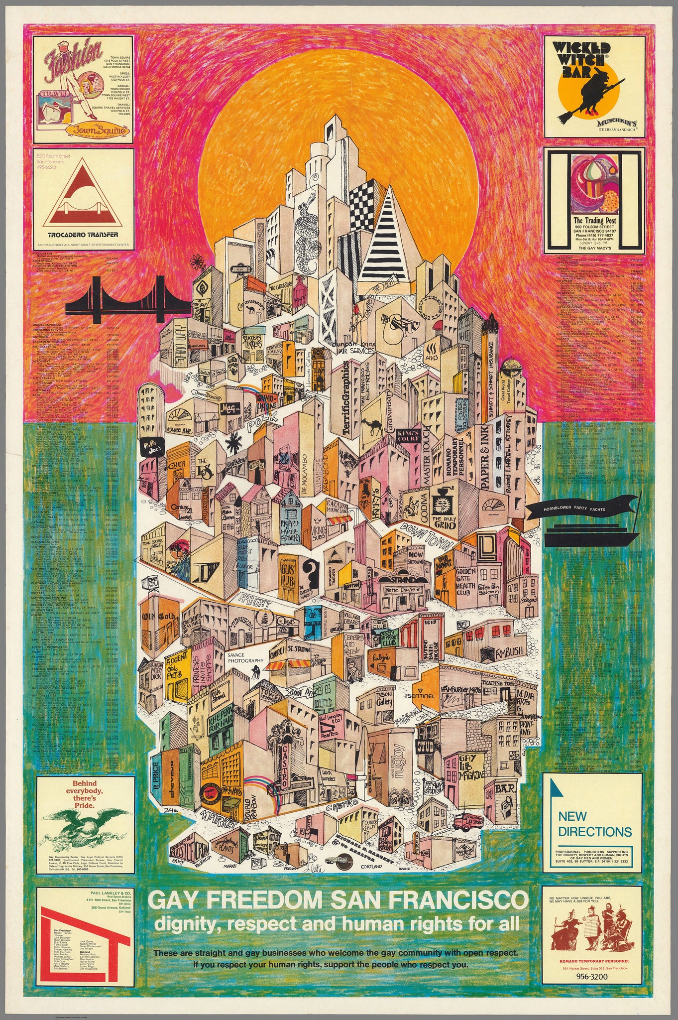 1979 LGBT Freedom San Francisco Poster