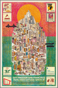 1979 LGBT Freedom San Francisco Poster