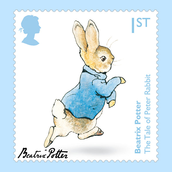 Beatrix Potter Stamp Peter Rabbit Coaster