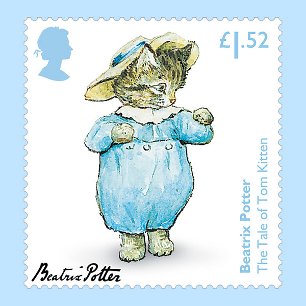 Beatrix Potter Stamp Tom Kitten Coaster