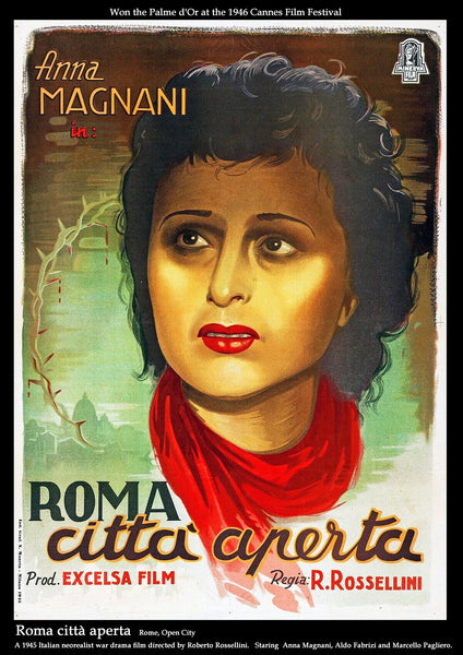 Classic Italian film posters - set of 6 - A3