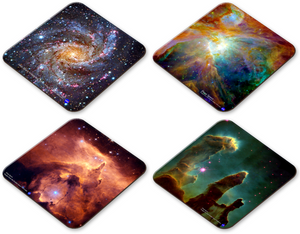 Hubble Space Telescope Table Place Mat Set - Deep Space NGC 6946, Orion, Deep Space 2, Deep Space 3