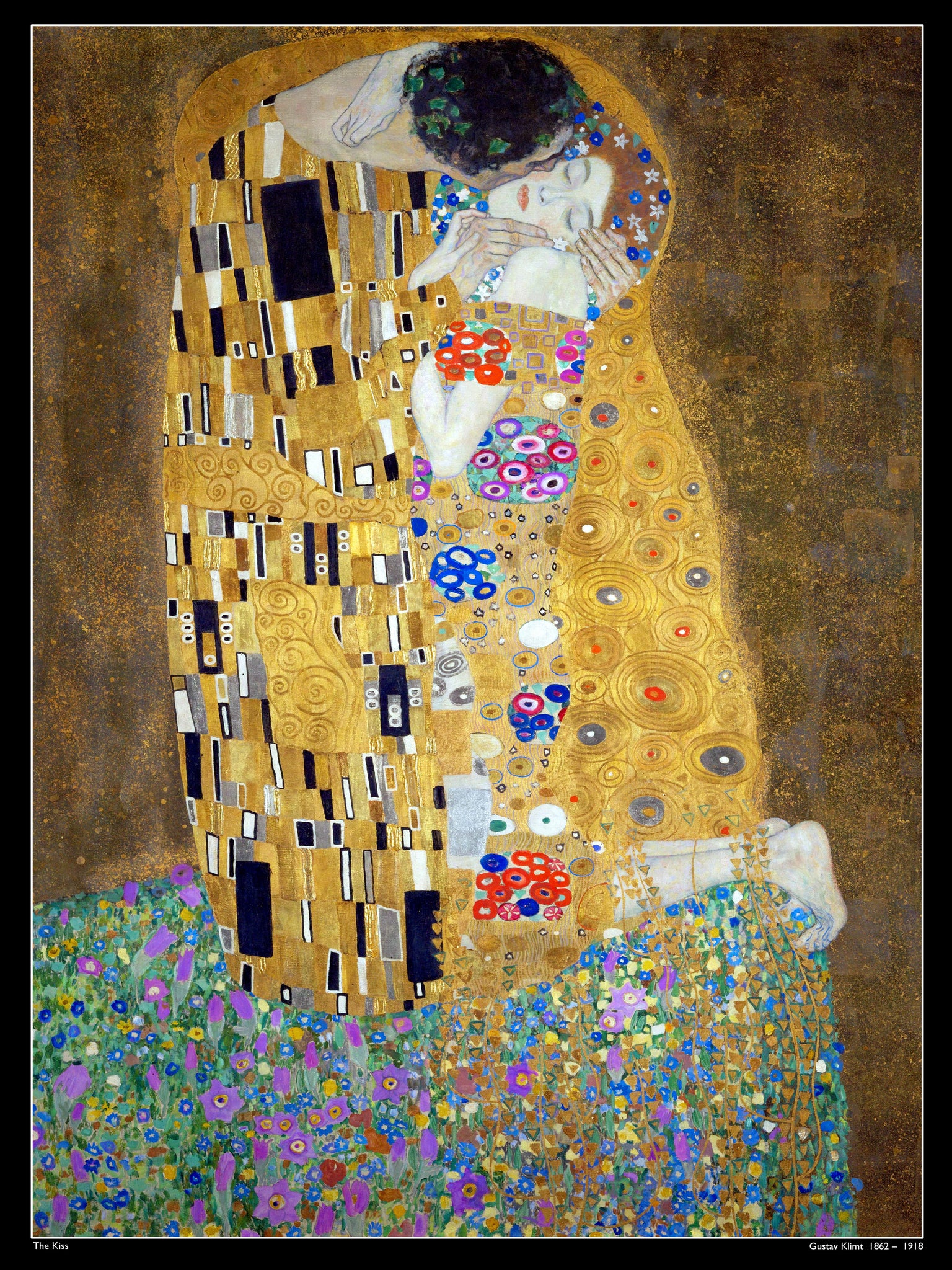 Chromalux Print: Gustav Klimt 'The Kiss'