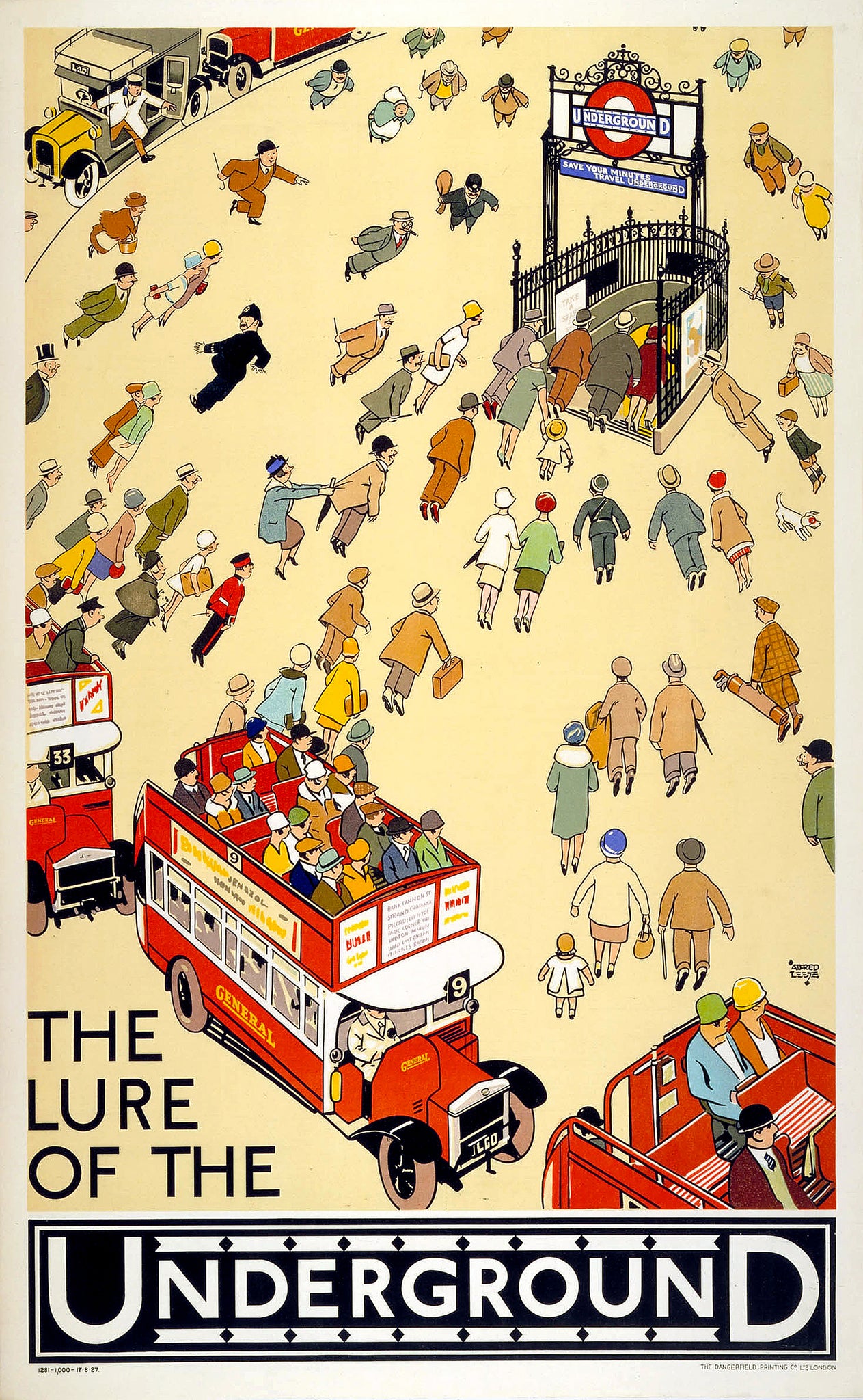 The Lure Of The Underground Poster