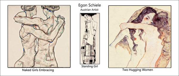 Egon Schiele Standing Girl Mug
