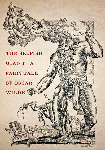 Oscar Wilde The Selfish Giant Poster